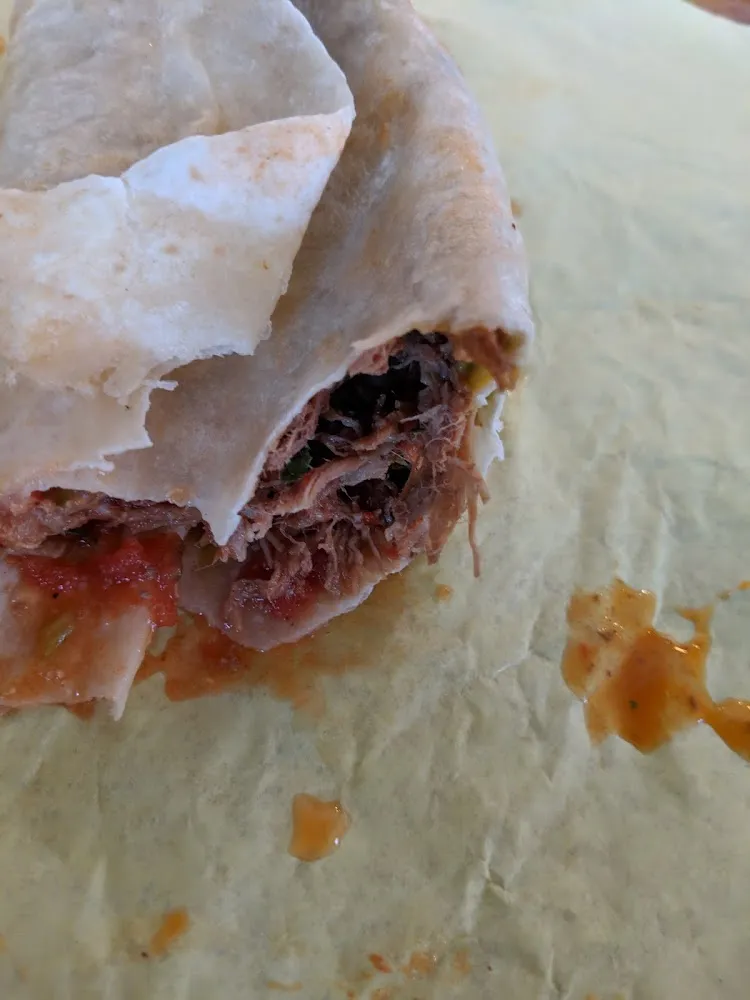Shredded Beef Burrito